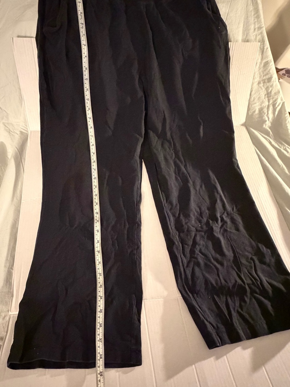 Black Women's Wide-Leg Pants